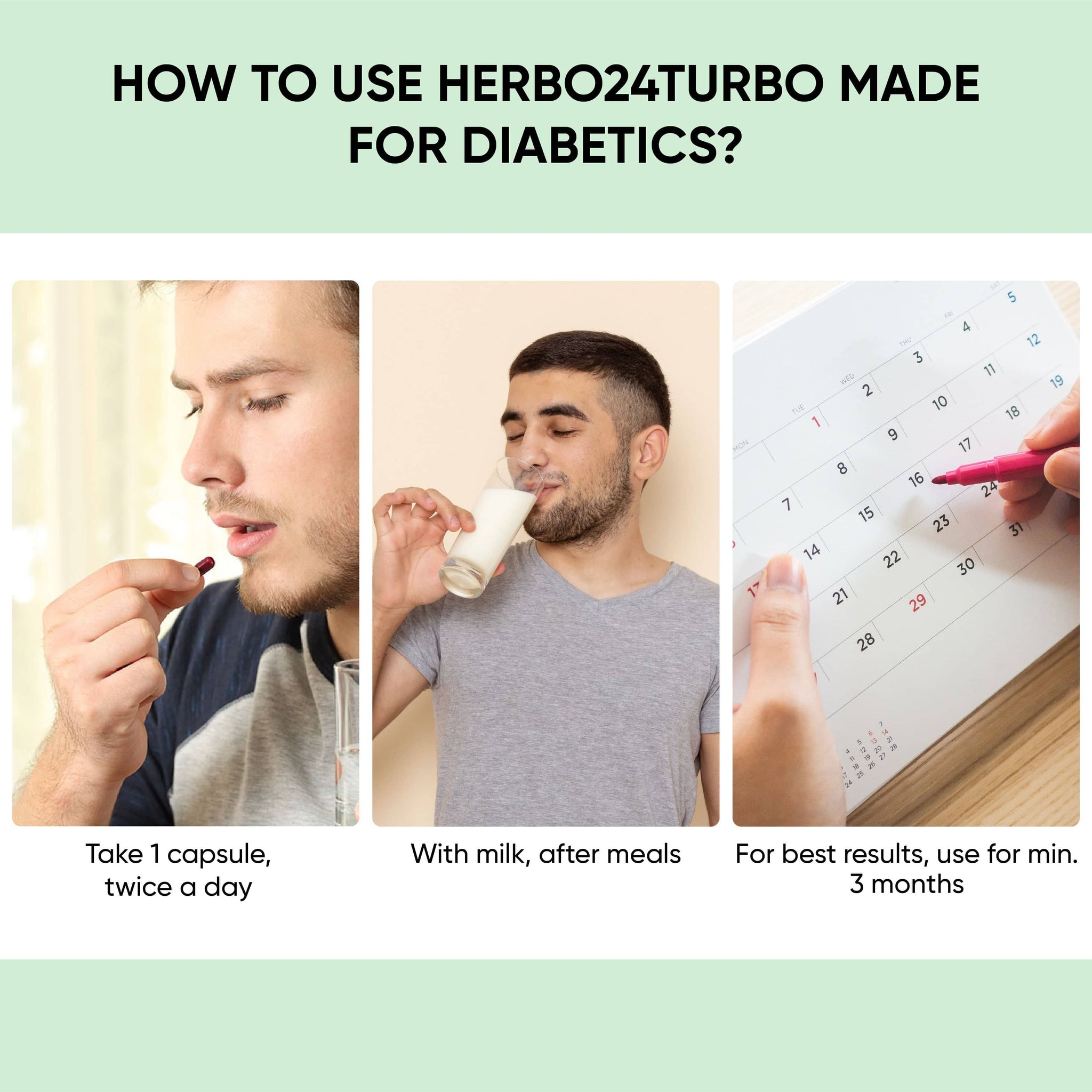Herbo24Turbo (Made for Diabetics) + FREE MyPrash for Diabetes Care 500g