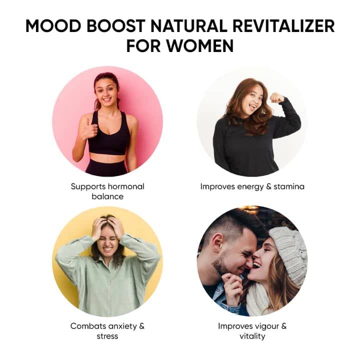 Mood Boost : To Improve Mood, Drive & Energy In Women
