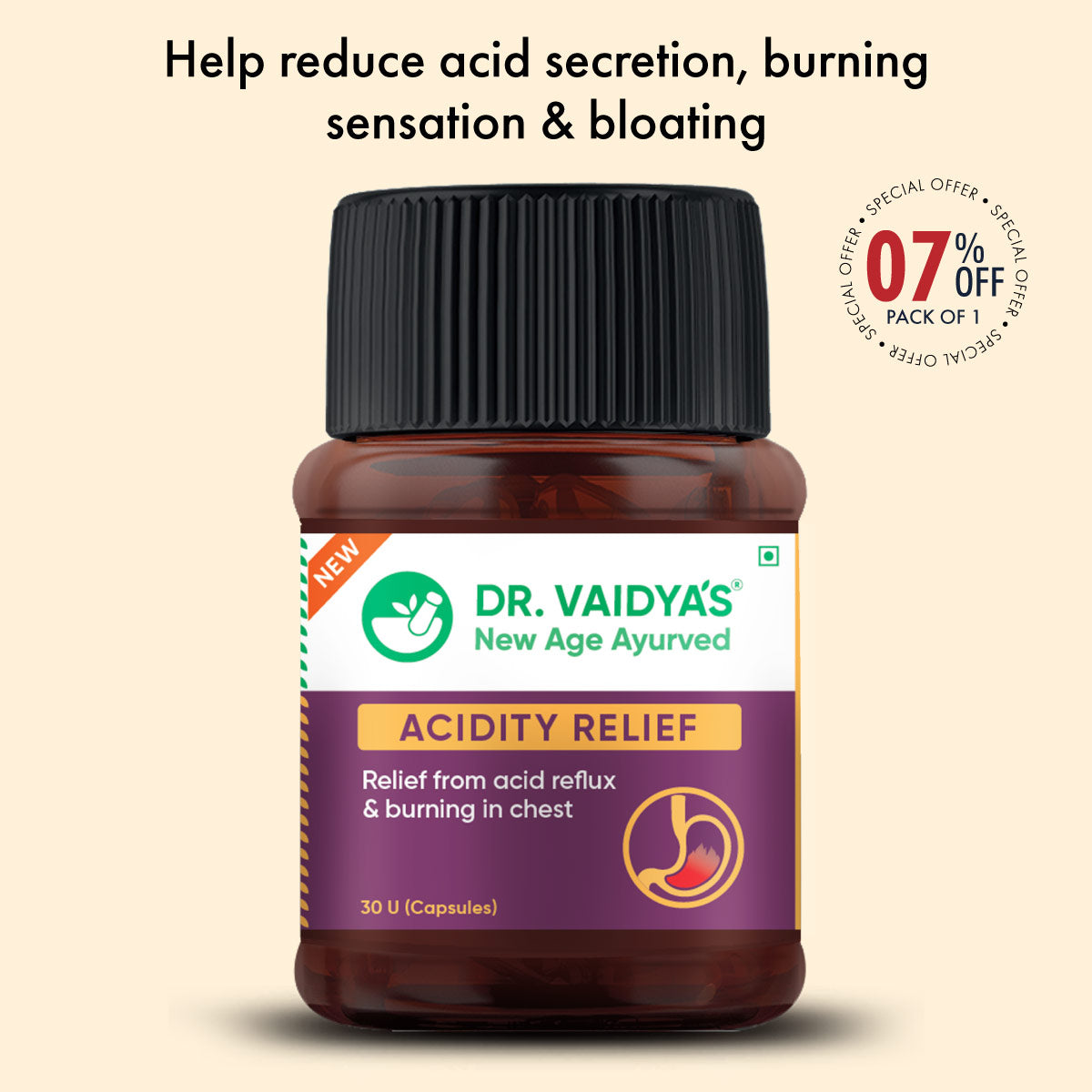 Acidity Relief: For Fast & Long-Lasting Relief From Acidity