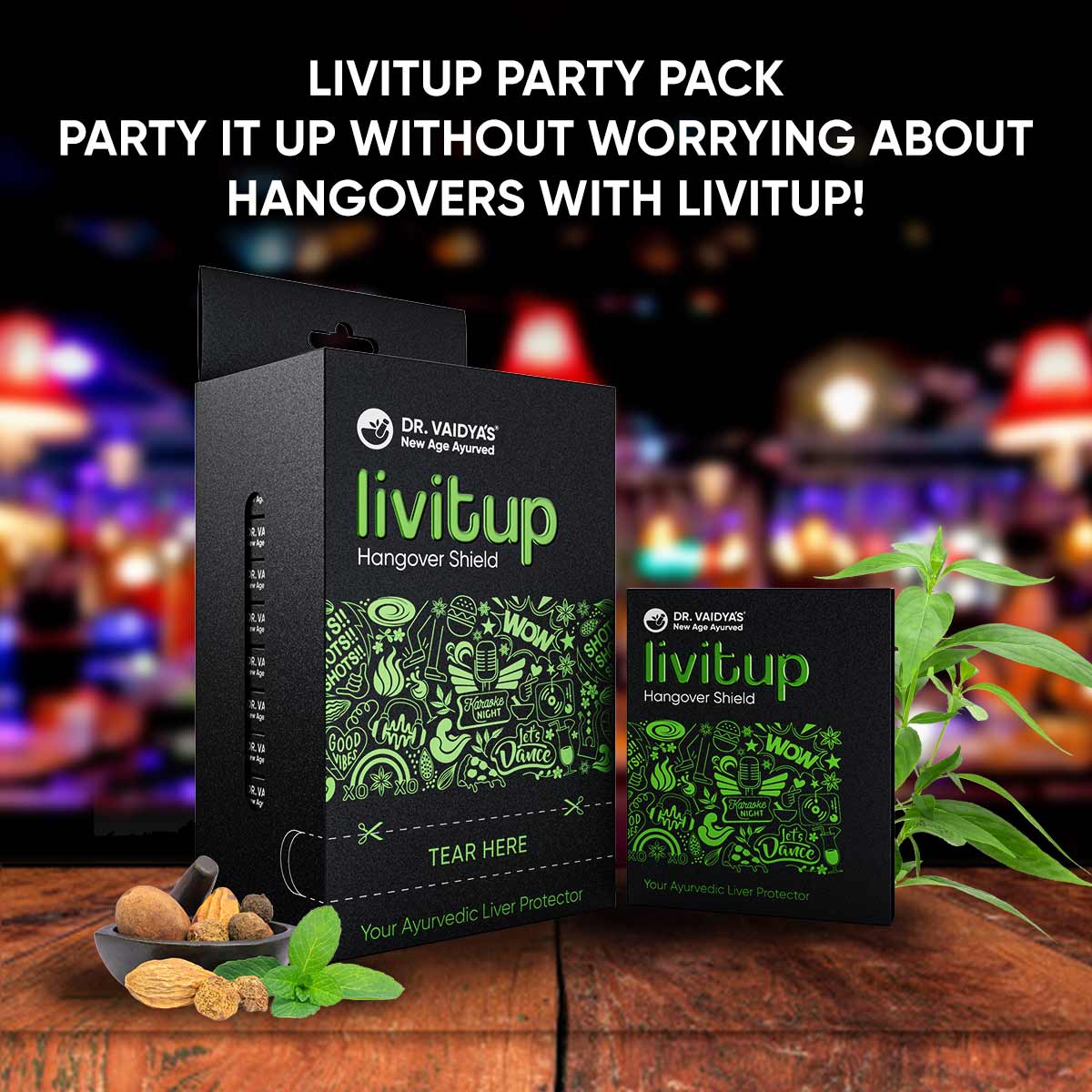 LIVitup Party Pack: For Preventing Hangovers For You & Your Friends