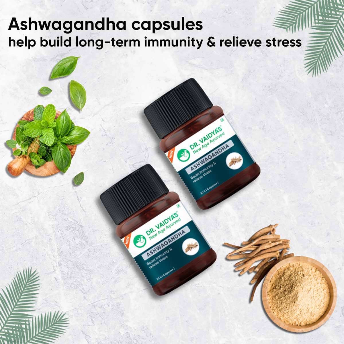 Ashwagandha Capsules: For Better Immunity, Energy & Sleep